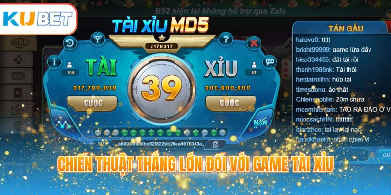 Chiến thuật thắng lớn đối với game Tài Xỉu