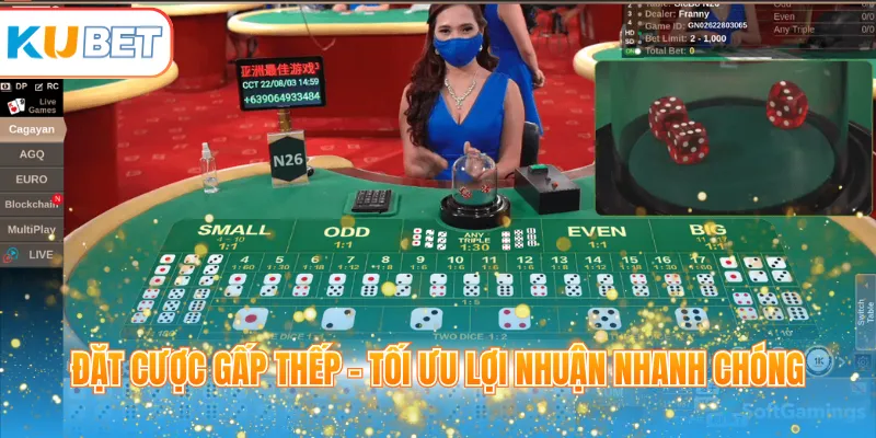 Đặt cược gấp thếp - Tối ưu lợi nhuận nhanh chóng